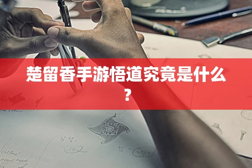 楚留香手游悟道究竟是什么？