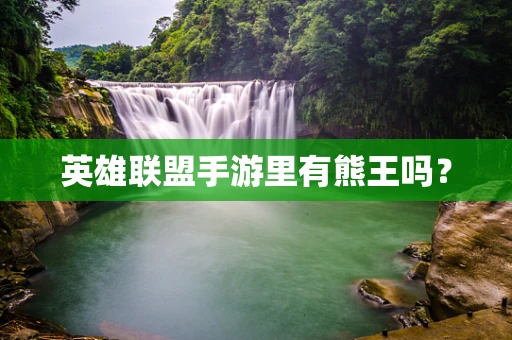 英雄联盟手游里有熊王吗？