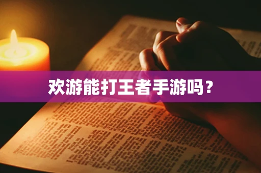 欢游能打王者手游吗？