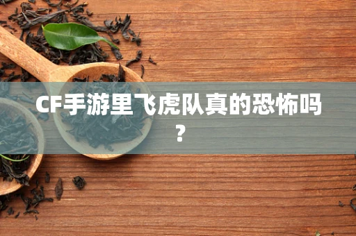 CF手游里飞虎队真的恐怖吗？