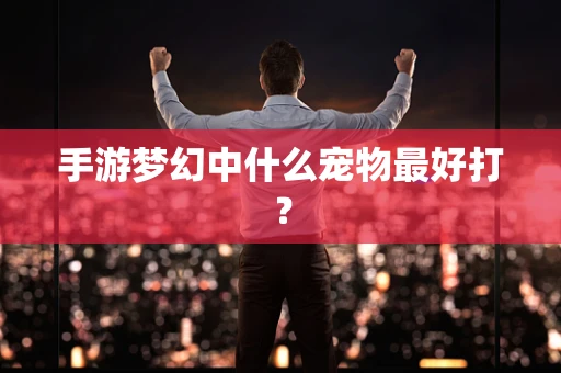 手游梦幻中什么宠物最好打？