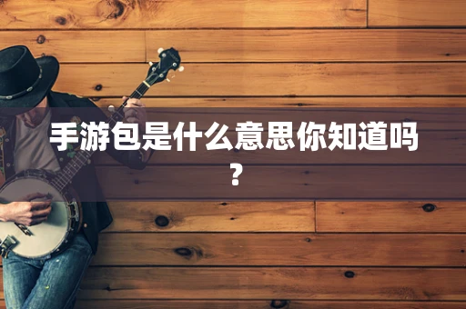 手游包是什么意思你知道吗？