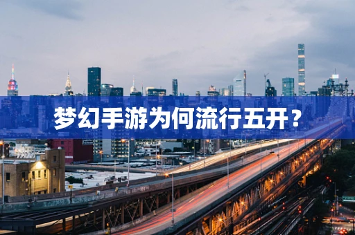 梦幻手游为何流行五开？