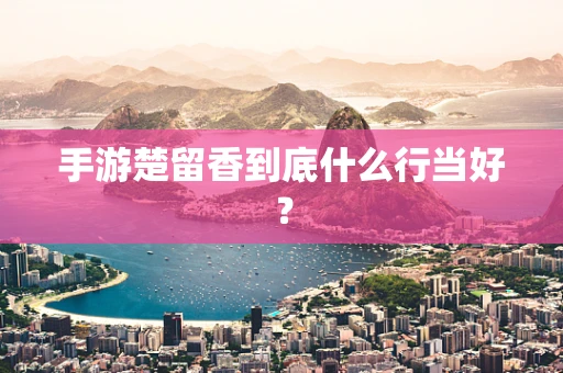 手游楚留香到底什么行当好？