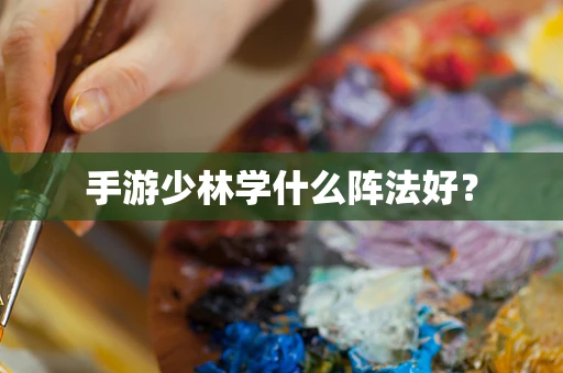 手游少林学什么阵法好？
