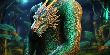 什么手游身上有条龙？