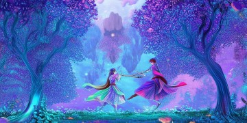 奇幻武侠手游适合情侣玩吗？