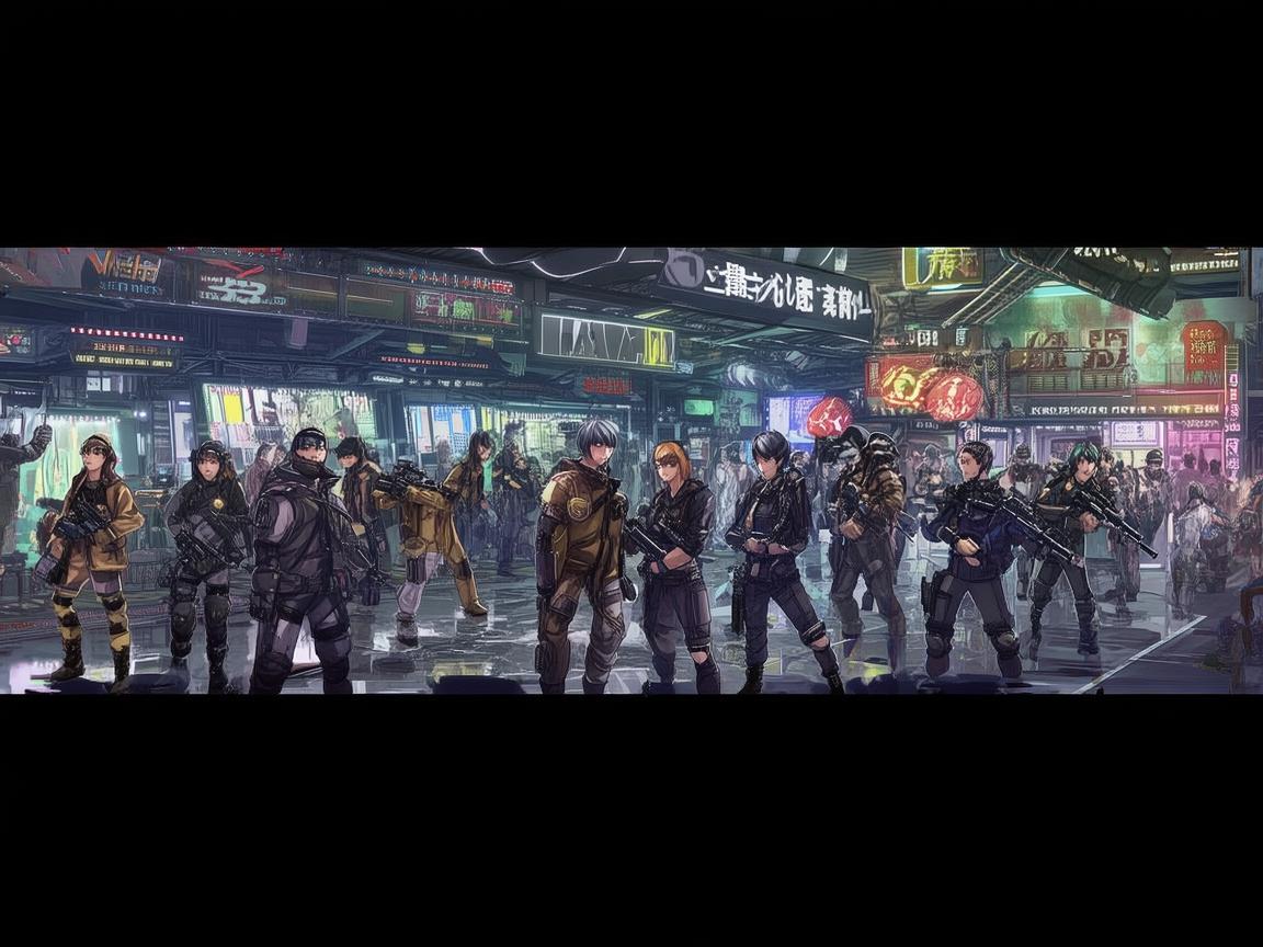 黑市CF手游究竟有什么角色？